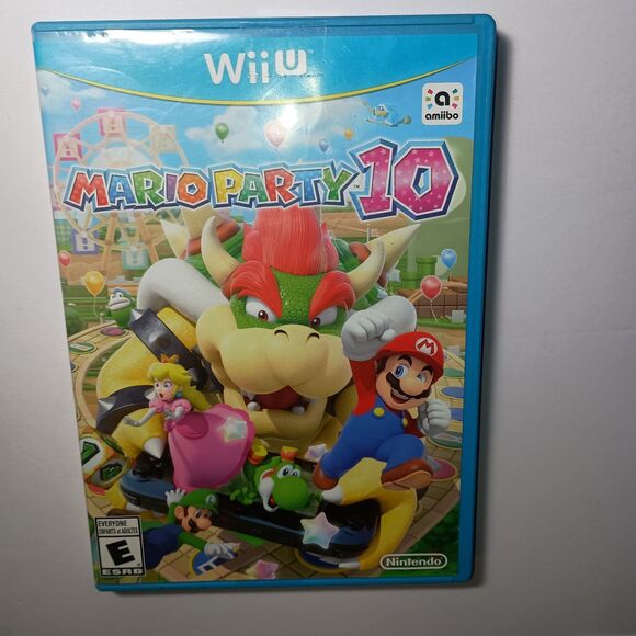 Super Mario Wii Lot Of 3 Games Mario Maker/Mario Party 10/Sonic All Stars Racing - Picture 10 of 16